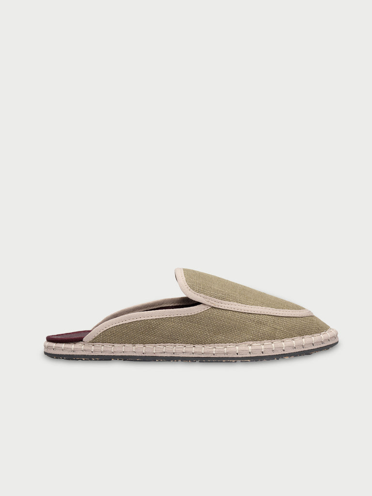 Bruna Linen Olive Green
