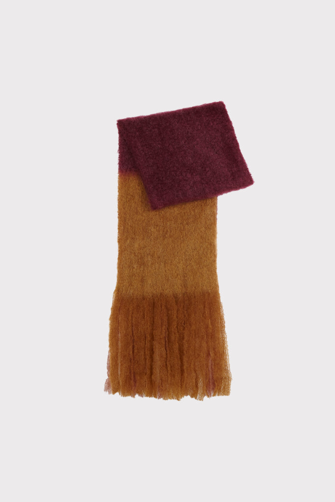 Tornado Twist Purple Scarf
