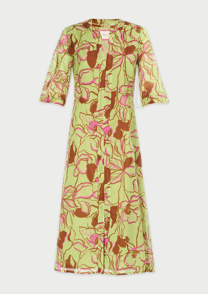 Yao Green Kaftan