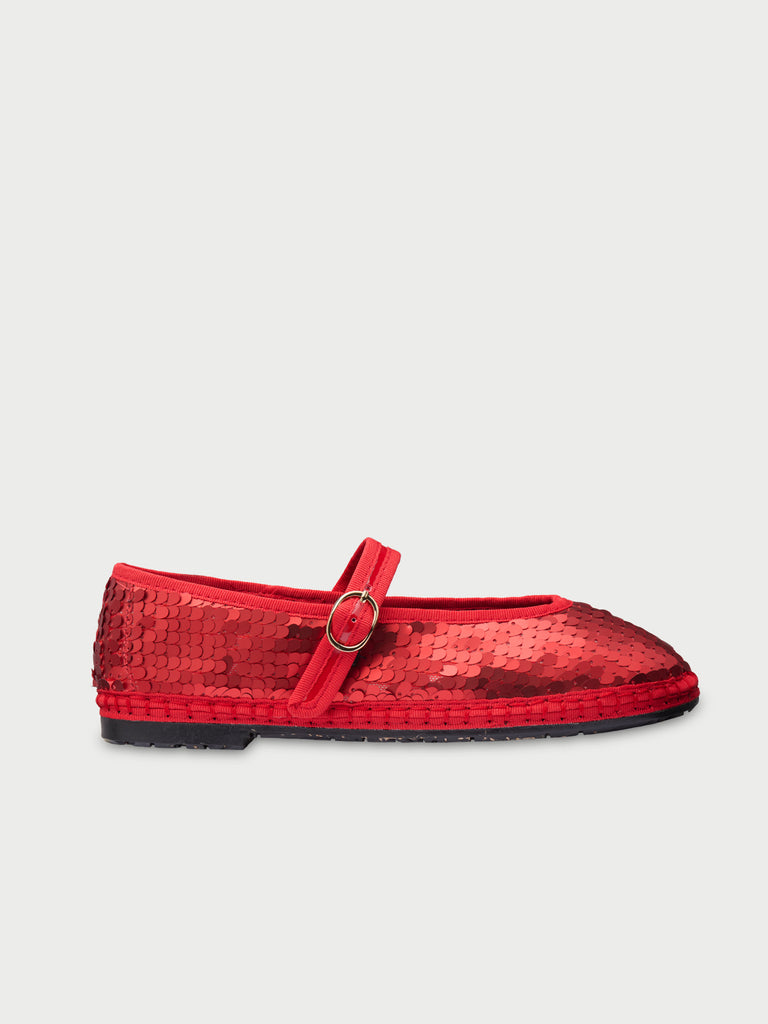 Pierre Sequins Red
